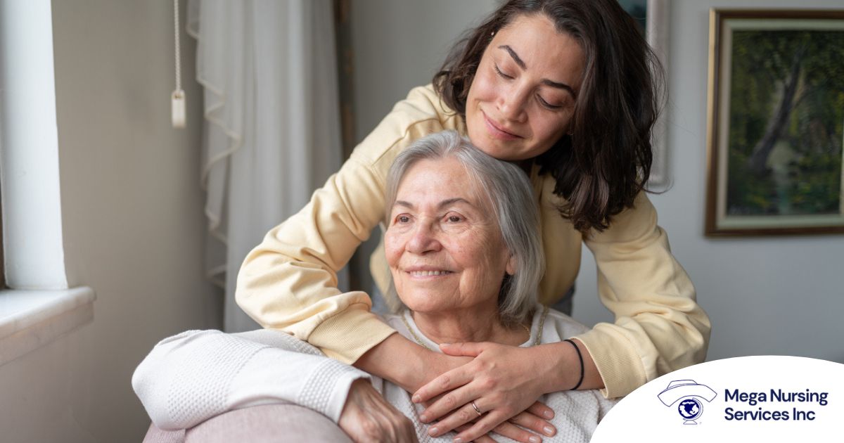 Caring for a parent with senior mental health struggles